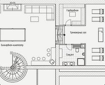 Владимир Чёрный художник. <br/>Планировочное решение 3-го этажа.