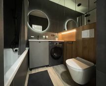 Владимир Чёрный художник. </br>Подсветка в санузле.