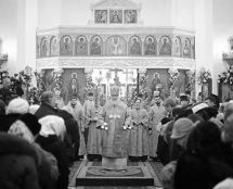 Владимир Чёрный художник. <br/>26 февраля 2012 года, в неделю сыропустную (Прощеное воскресенье), Святейший Патриарх Московский и всея Руси Кирилл совершил чин великого освящения храма святого великомученика Дмитрия Солунского на Благуше.