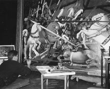 Владимир Чёрный художник. <br/>Завершение работы.