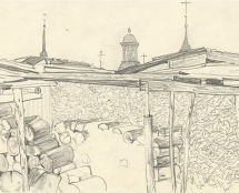 Владимир Чёрный художник. <br/>«Поленница»<br/>