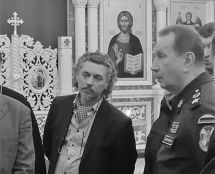 Владимир Чёрный художник. <br/>Главный художник проекта: Чёрный В.А.   <br/>и главнокомандующий Росгвардии Золотов В.В..