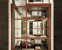 Владимир Чёрный художник. <br/>Макет спальной комнаты  с лоджией и гардеробной. <br/>