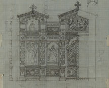 Владимир Чёрный художник. <br/>Проект иконостаса. <br/>2002 г.