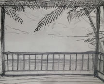 Владимир Чёрный художник. <br/>Предварительный эскиз оформления стен для программы «Большие перемены» (западная стена)<br/>