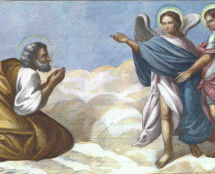 Владимир Чёрный художник. <br/>«Праведный Лот, встречающий Ангелов».