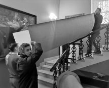 Владимир Чёрный художник. <br/>Сень из стеклопластика. 