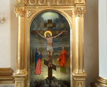 Владимир Чёрный художник. Голгофа под сенью. Собор Казанской иконы Божией Матери.