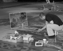 Владимир Чёрный художник. <br/>Художник Е.М. Кравцов.