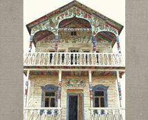 Владимир Чёрный художник. <br/>Проект росписи и декоративного убранства творческой дачи В.Ф. Шухова. 