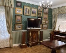 Владимир Чёрный художник. </br>Кабинет. Вид слева.