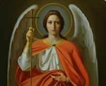 Владимир Чёрный художник. <br/>«Архангел Михаил». <br/>2003 г.