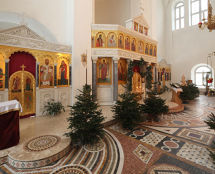 Владимир Чёрный художник. <br/>Поперечный неф храма.