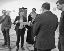 Владимир Чёрный художник. <br/>Научный консультант проекта Гамлицкий А.В., главный художник Чёрный В.А., руководитель проекта - генеральный директор (ООО«Домострой») Лаврентьев А.Н..