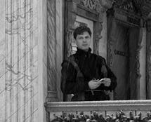 Владимир Чёрный художник. <br/>На крыльце.