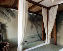 Владимир Чёрный художник. <br/>Роспись в интерьере. <br/> (южная стена)