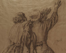 Владимир Чёрный художник. <br/>Подготовительный рисунок к занавесу. Художник В. Чёрный. 2008 г.