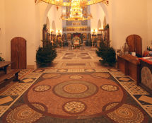 Владимир Чёрный художник. <br/>Вид от входного портала.