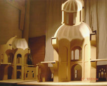 Владимир Чёрный художник. <br/>Cоставные части макета.