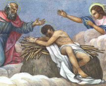 Владимир Чёрный художник. <br/>«Праотец Авраам приносящий, в жертву сына своего Исаака».