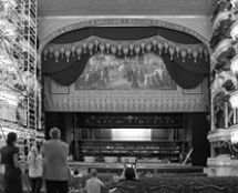 Владимир Чёрный художник. <br/>Монтаж всех четырех занавесов.