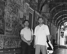 Владимир Чёрный художник. <br/>Фрески в притворе монастыря «Великой Лавры св. Афанасия».