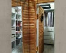 Владимир Чёрный художник. <br/>Макет. Вид из прихожей.