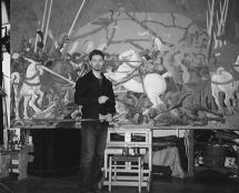 Владимир Чёрный художник. <br/>За работой.