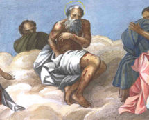 Владимир Чёрный художник. <br/>«Праведный Иов, беседующий с пришедшими к нему друзьями».