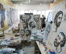 Владимир Чёрный художник. <br/>Лики Апостолов.